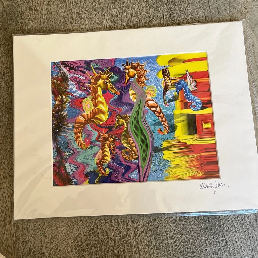 Monika Nolan Original Digital Artwork Matted